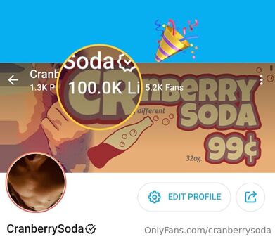 cranberrysoda