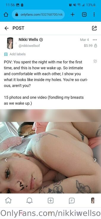 Nikkiwellsof Nude Leaks OnlyFans Photo 7
