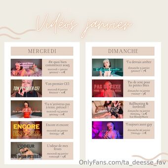 ta_deesse_fav Nude Leaks OnlyFans Photo 16