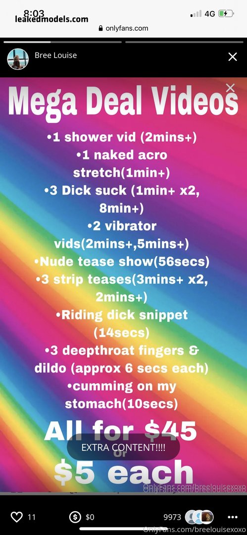 breelouisexoxo nude leaks LeakedModels.com 052 - Bree Louise – breelouisexoxo OnlyFans Leaks (96 Photos and 6 Videos)