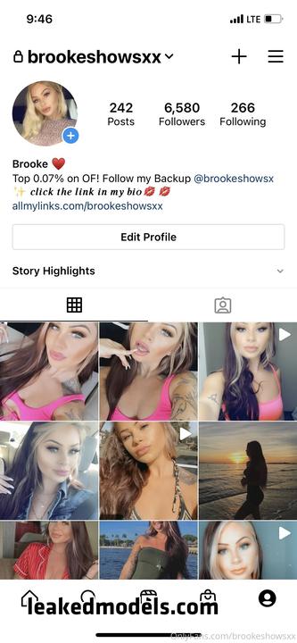 Brookeshowsxx Nude (11 Photos + 1 Video)