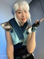 Meriol Chan cosplay Jett - Valorant (4).jpg