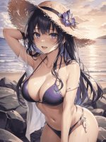 AI Art - Anime Girl 55 - Raiden Shogun - Genshin Impact  (17).jpg