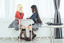 Chunmomo and Taoliangazhai cosplay Chisato and Takina - Lycoris Recoil (2).jpg