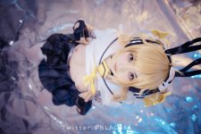 Blacqkl (白莉爱吃巧克力) cosplay Angela - King of Glory (18).jpg