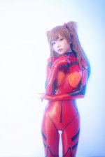 Nekokoyoshi (爆机少女喵小吉) cosplay Asuka Langley Soryu - Evangelion (11).jpg