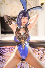 KaYa Huang (萱) cosplay Yelan - Genshin Impact (4).jpg