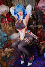 Arty Huang (Arty亚缇) cosplay Ganyu - Genshin Impact (11).jpg